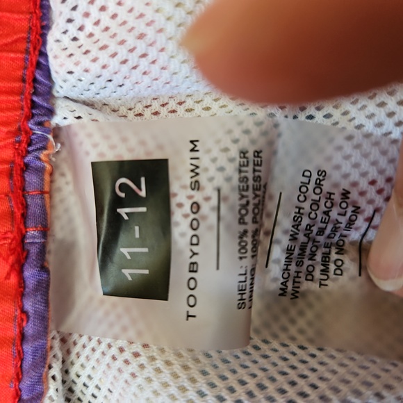 Toobydoo Boys Swim Shorts - size 11-12 - in great condition! - Picture 2 of 2